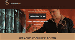 Desktop Screenshot of chiropractiekes.nl